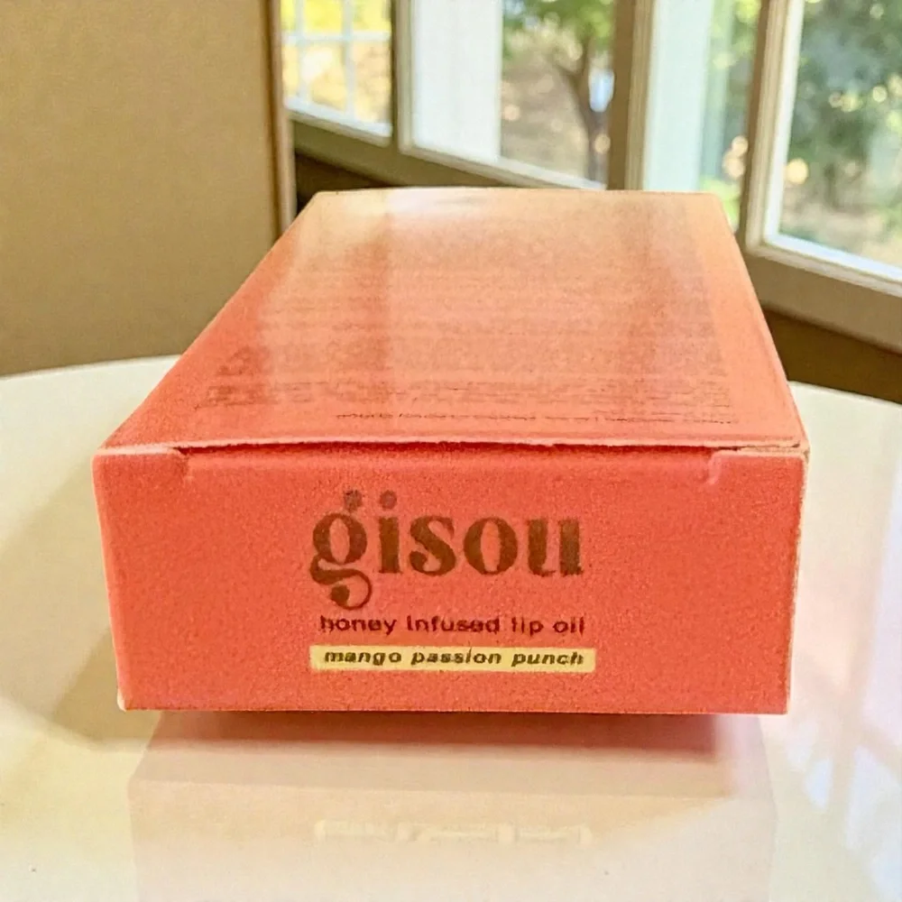 💎 Gisou Honey Infused Hydrating Lip Oil Mango Passion Punch Full-Size NIB